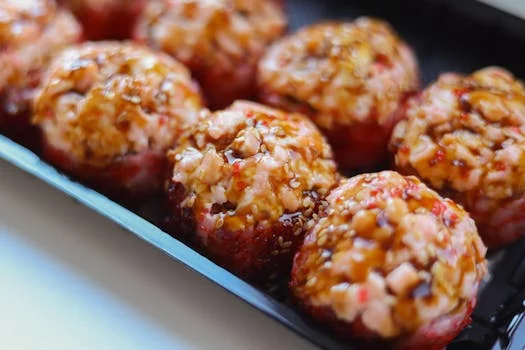 teriyaki glazed wings with sesame seeds